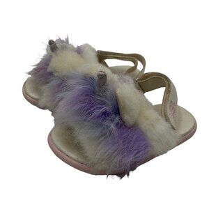 Ugg Baby Toddler Rainbow Unicorn Sandals Size 04/05 12-18 Month Purple Shoes